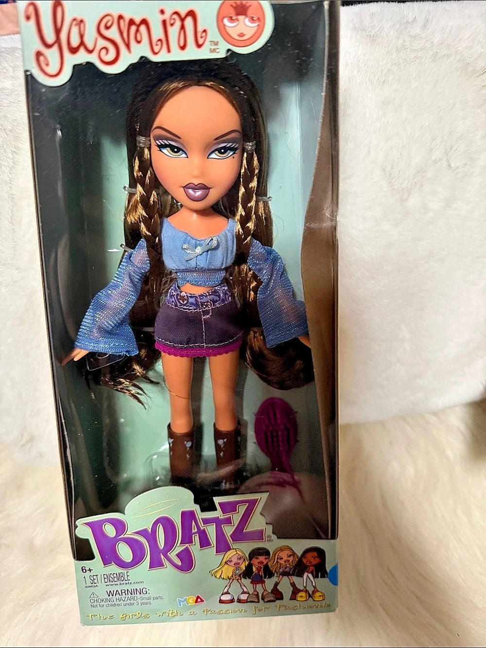 Bratz Style It! Yasmin Doll in Blue & Purple NIB